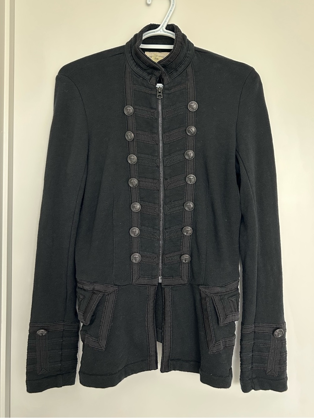 Denim & Supply Ralph Lauren Black Military-Inspired Jacket